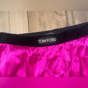 TOM FORD Silk Straight Leg Pants